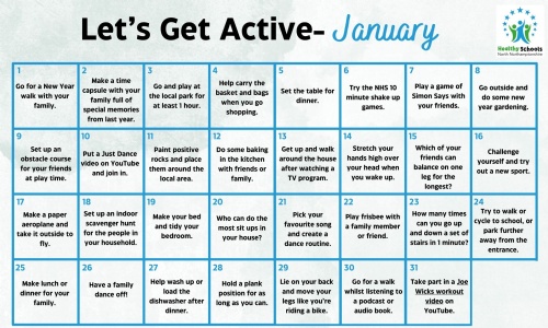 Our Lady’s Catholic Primary School - Let's Get Active January 2026